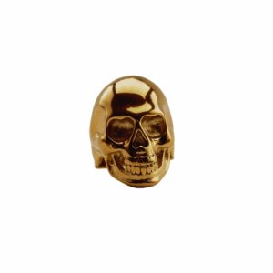 Anillo Calavera Dorada